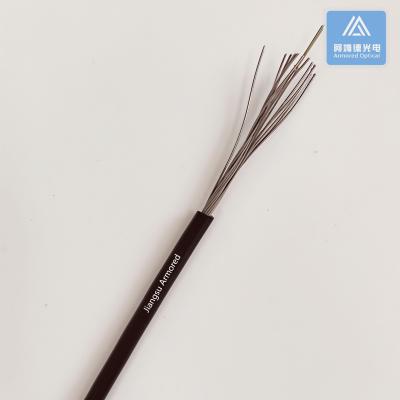 China 4 Cores Water Blocking Armored Fiber Cable Steel Wire Stranded Seamless Tube for sale