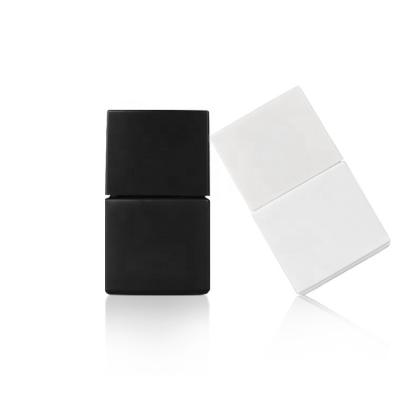 China Daria Cosmetics OEM best price 10ml 12m personal care personal care gel polish bottle clear black lwhite with window designs show inside gel colors for sale
