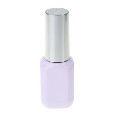 China Personal Care Design Your Own 13ml Purple Square Cosmetic Fancy Nail Polish Bottles for sale