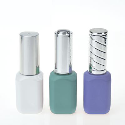 China New Factory Style Personal Care Private Label Color Custom Empty Nail Polish Bottle With Cap for sale