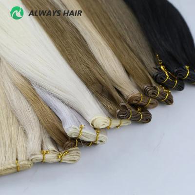 China Silky Straight Wave 10 A Luxury Straight 100% Weft Mongolian Remy Hair Extensions Human Hair for sale