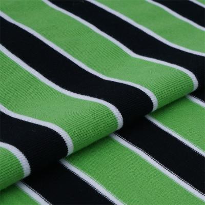 China Durable And Environmentally Friendly Healthy Striped Knit Fabric For Casual Wear for sale