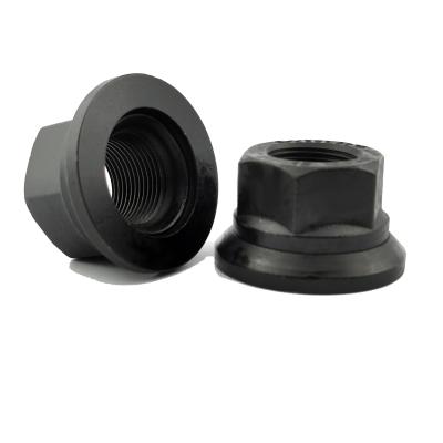중국 자동차 액세서리 트럭 견과류 M22X1.5 HEX 33MM 표면 산화 흑색 판매용