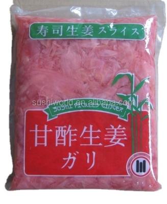 China Vinegar Process Japanese White Pink Pickled Sushi Ginger for Open Air Cultivation Type for sale