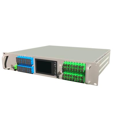 China FTTX EDFA 16 Port Fiber Optic Amplifier / CATV 1550nm / WDM EDFA 8 port edfa 22dbm 16 ports high power WDM for sale