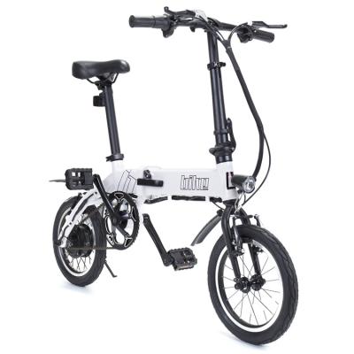 China New Model Electric Pocket Bike Carry Foldable Ebike Quick Speed Easy Aluminum Alloy Up Electric Folding Bicycle for sale