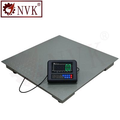 China 1T Electronic Weighing Scale Digital Floor Scale Platform Scale LCD Display for sale