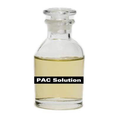 China PAX18 Poly Aluminium Chloride Solution Water Treatment Chemicals Plant Pac Light Yellow Liquid CAS 1327 41 9 for sale