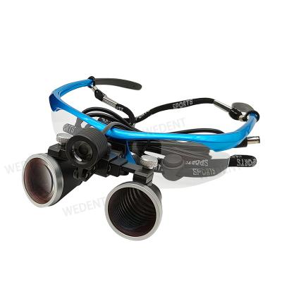 China Easy Operation Manufacturer Supply Dental Chair Veterinary Surgical Equipment Portable and Adjustable 2 ways of usage Colorful Dental Loupes for sale