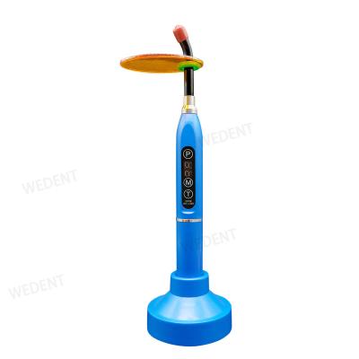China Dental Treatment Dental Surgery Curing Automatic Cordless Blue Plastic Dental Equipment Curing Light Machine for sale