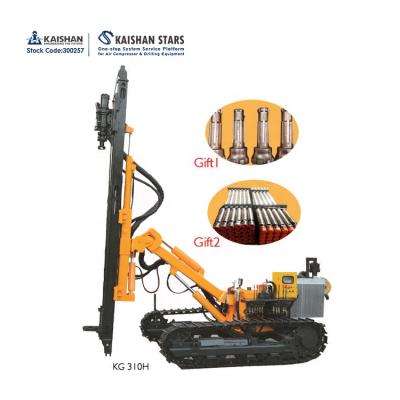 China Construction works 20m deep hole mining and construction crawler mounted drill rig for sale