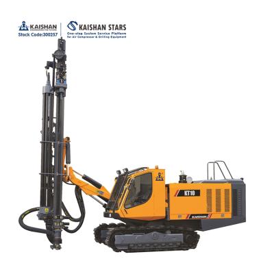 China Construction works Crawler Type Integrated With Air Compressor Hydraulic Rotary Drilling Rig Machine Price for sale