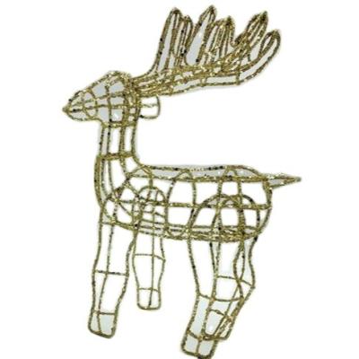 China New Home Furniture Design Gold Mini Deer Christmas Decoration Household Decoration Products for sale