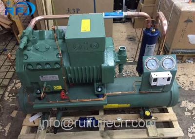 China Water Cooled 4FES-5Y Semi Hermetic Compressor Condensing Unit For Cold Room 4FC-5.2Y for sale