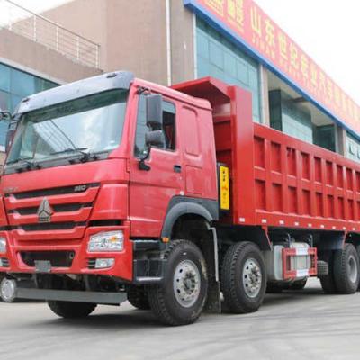 China USED Heavy Duty TRUCK 8x4 HOWO-7 Sinotruk Sitrak 8X4 40/50 Ton Sands Dung Rock Mines Tipper > 8L for sale