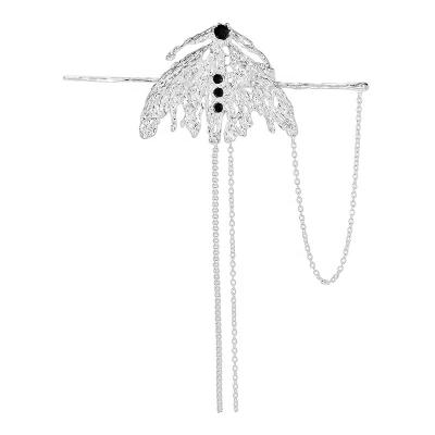 China Fashion Korean Long Tassels Fashion Hair Sticks Chinese Headdress Accessories Hair Stick Hairpin for sale