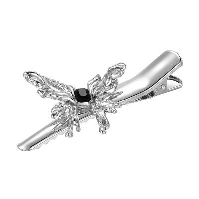 China Hot Sales Fashion Alloy Platypus Butterfly Clip Hairpin Butterfly Hairpins for sale