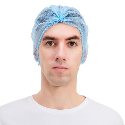 Китай Устранимый доктор крышки зажима PP не сплетенный Bouffant хирургический продается
