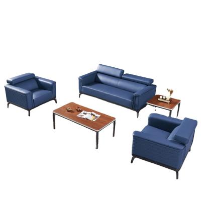 Китай Hot Sale Modern Pu Leather Office Sofa with Stainless Leg продается