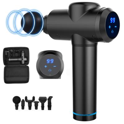 China Amazon Dropshipping Custom Deep Cloth Competitive Price 24V 30 Speed Muscle Massage Gun for sale