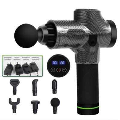 China Amazon Back Home Waist Buttocks Waist Neck Shoulder Muscle Tissue Fascia Black 30 Speed LCD Touch Screen Physiotherapy Opove Portable Deep Massage Gun for sale