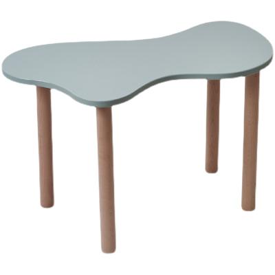 China Durable Nordic style home children's solid color table and chairs study table chair for sale