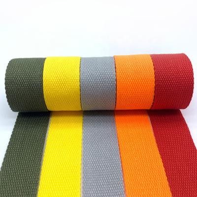 China Other wholesale colorful strap 2cm polyester cotton 2.5cm 32mm 3.8cm 5cm for bag strap for sale