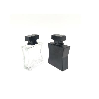 China T - Shirt Shape Empty Refillable Perfume Bottles Transparent And Black Wth Screw Caps for sale