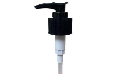 China 24/410 28/410 Plastikflasche zerteilt weiße kosmetische Lotions-Pumpe Clear Blacks auf Lager zu verkaufen