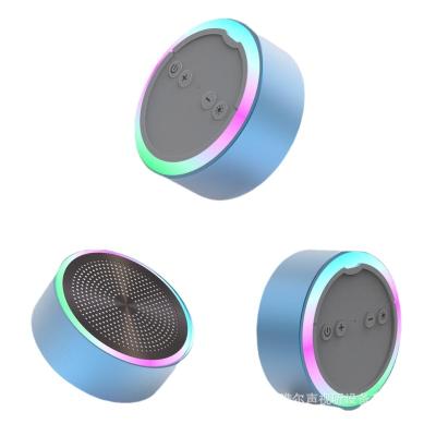 China Mini super mini Portable wireless loudspeaker with bluetooth TF card answering calls RGB light FM radio Audio Player for sale