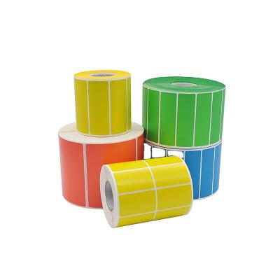 China Color Waterproof Custom Printed Stickers Waterproof Thermal Self Adhesive Label Stickers Adhesive Paper for sale