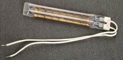 China Lámparas de calefacción infrarrojas del IR del tubo del gemelo de la marca de China para el DVD Shell que cubre 5000Hours en venta