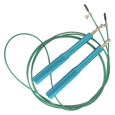 China Gym Cable Steel Wire Rope Weight High Speed Jump Rope Fitness Jump Rope Ball Bearing for sale