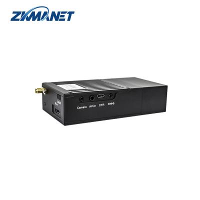 China Rugged 1W Handheld COFDM HDMI/CVBS Video Transmitter with H.264 Video Compression and AES256 Encryption for sale