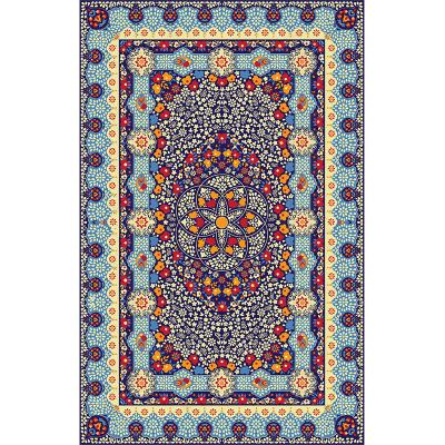 China Customized factory washable printed nationality pilgrimage rug high quality design anit slip faux cashmeremuslim prayer blanket rug for sale