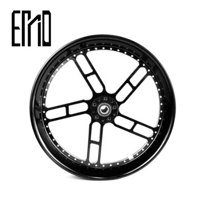 China Aluminum LG-17 Inch Custom Spoke Motorcycle Wheels OEM ODM for sale