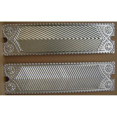 China Construction works VT10 Titanium Stainless Plate For Plate Heat Exchanger With Industrial Gasket for sale