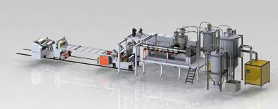 China Máquina de extrusión de láminas de PET de ampolla de tornillo único Máquina de láminas transparentes de PET en venta