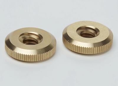 Cina 0.01mm Tolleranza Precisione parti girate Nocciolo vite Bronzo Materiale di rame in vendita