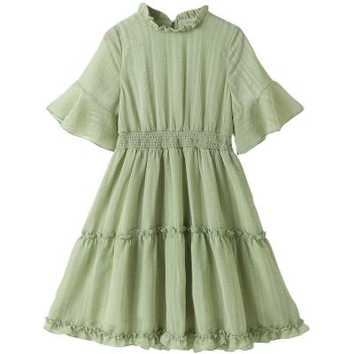 China anti-wrinkle 2022 hot sale summer party flower kids easter special occasions clothes boutique baby one-piece girls party beach dresses for sale