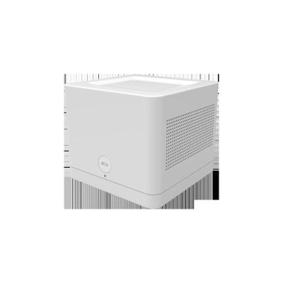 China Plastic Shell Wifi 5 Dual Band Gigabit Internet Computer Wireless Router For Homes 64M Instant High Speed Router With IPv4 And IPv6 for sale