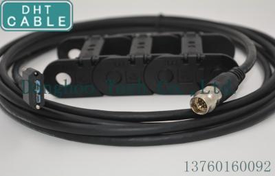 中国 ねじ錠のコネクターが付いている黒いカメラUSBケーブル 販売のため
