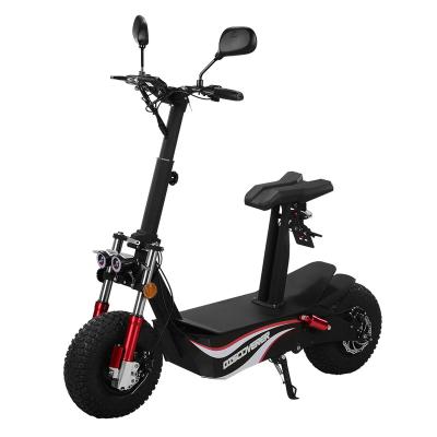 China Big Power Off Road Big Tire Fat Tire Unisex High Speed Big Wheel 2 Wheel Electric Scooter for sale