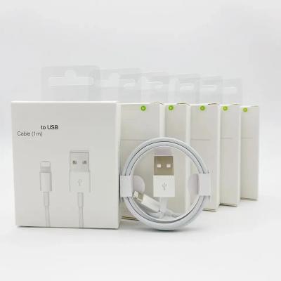 China Iox Factory price OEM 1M 2M 6A usb ios 8 pin Charging Data cables Usb to ligh-tning cable For iPhone XS MAX 14 fast charging cable for sale