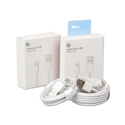 China Fast Charging Speed 1M 2Mt 3f 6ft 1A Usb fast charging Data Cable Usb to Lighting cable For iPhone15 14 13 12 11Pro Max For Iphone for Apple Char for sale