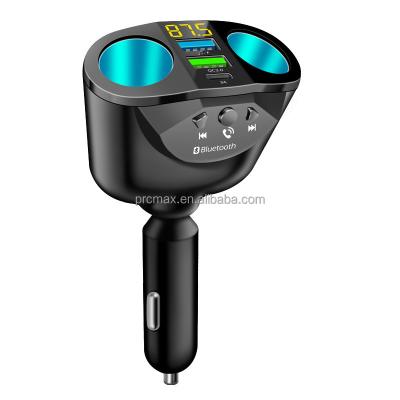 China Universal DC12V Dual USB Type-C USB Car Chargers Cigarette Lighter Socket Splitter Adapter for Car Purifier Refrigerator Intelligent Phone for sale