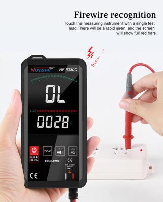 China Have stylish color screen touch screen appearance of NOYAFA HD digital multimeter with NCV illumination function for sale