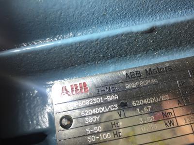 China ABB Servo Motor QABP80M4A NEW in stock for sale