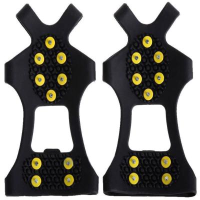 China Convenient High Quality Good Material Anti-Skid Ice and Snow Traction Cleats with 4 Sizes for sale