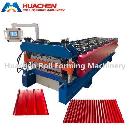 China Double Layer Roof Sheet Roll Forming Machine for sale
